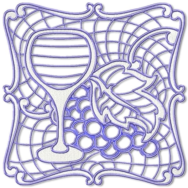 Lace Wine Blocks (FSL)