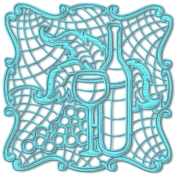 Lace Wine Blocks (FSL)
