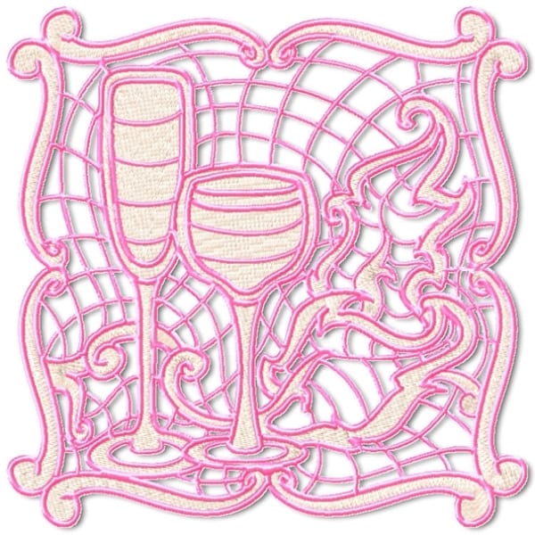 Lace Wine Blocks (FSL)
