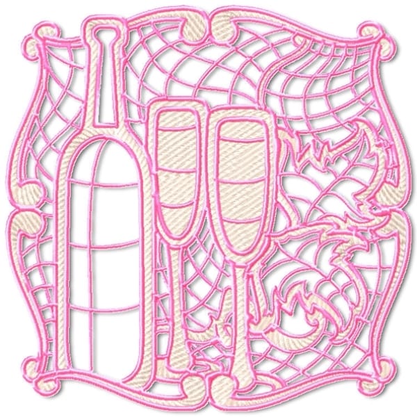 Lace Wine Blocks (FSL)