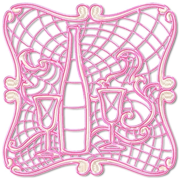 Lace Wine Blocks (FSL)
