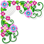 Lacey Flower Corners
