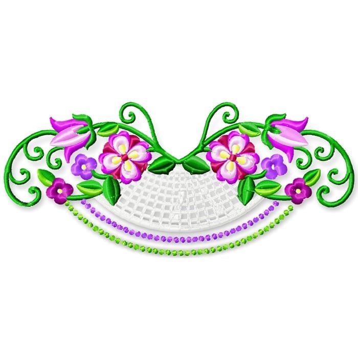 Lacey Flower Corners