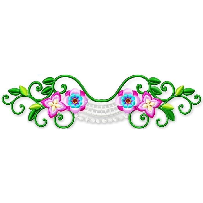 Lacey Flower Corners