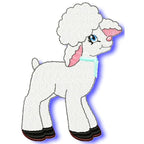 Spring Lambs Machine embroidery