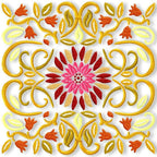 Leafy Flower Blocks