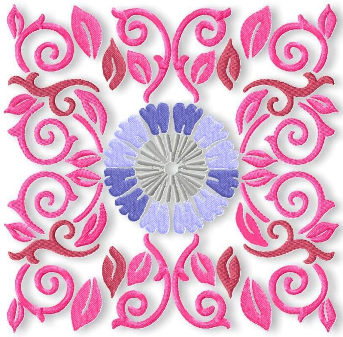 Leafy Flower Blocks