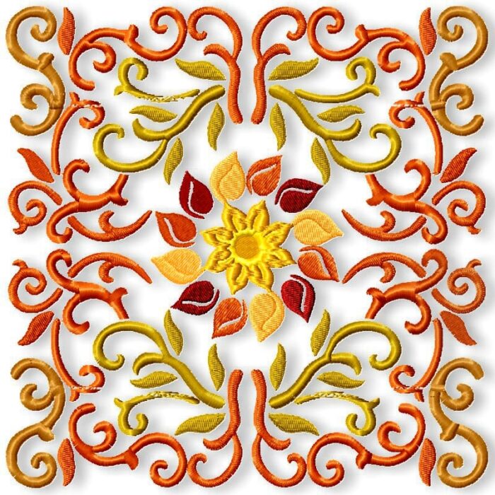 Leafy Flower Blocks