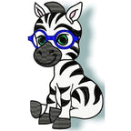 Lovable Little Zebra