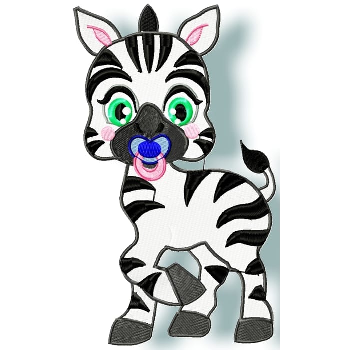 Lovable Little Zebra