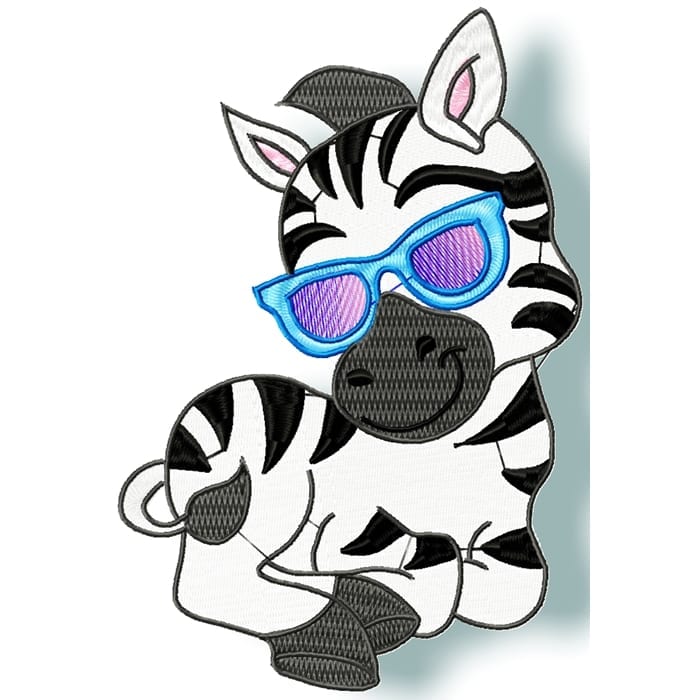 Lovable Little Zebra