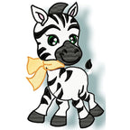 Lovable Little Zebra
