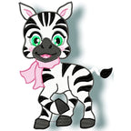 Lovable Little Zebra