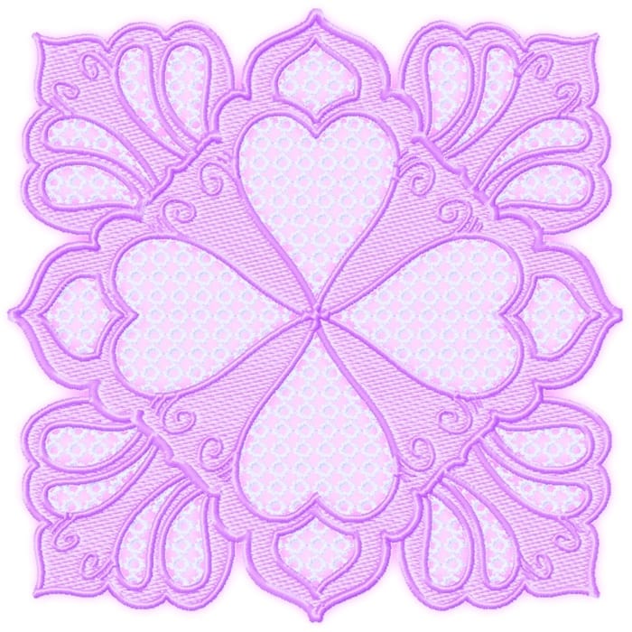 Love Quilting embroidery