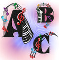 music alphabet