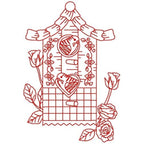 Bird Houses With Line Work
