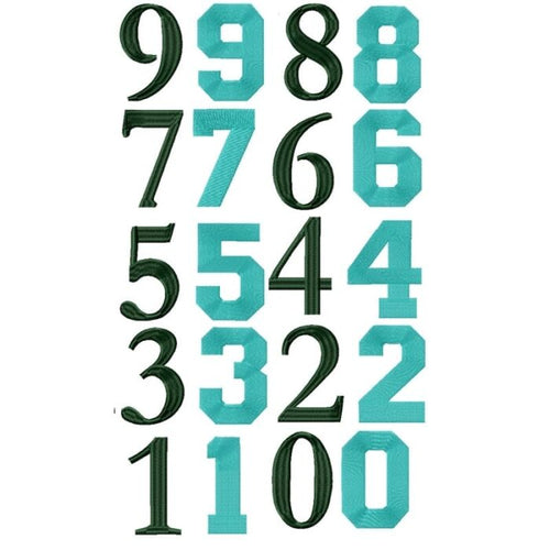 Birthday Numbers Mice