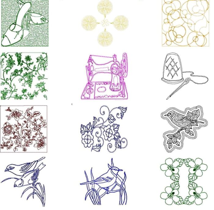 Fancy Quilting Backgrounds