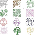 Fancy Quilting Backgrounds