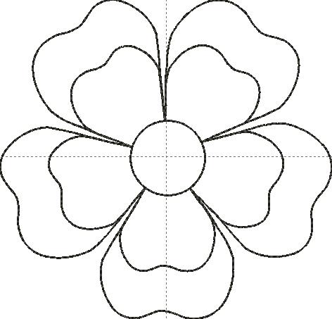 Stipple Quilting Background