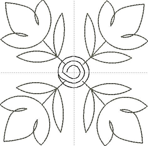 Stipple Quilting Background