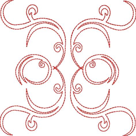 Stipple Quilting Background