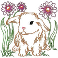 Rabbits Colour Line