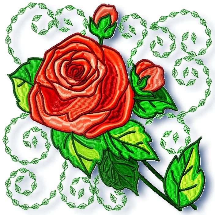 Red Roses Blocks