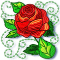 Red Roses Blocks