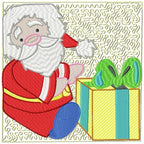 Santa Curly Blocks