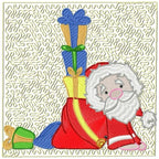 Santa Curly Blocks