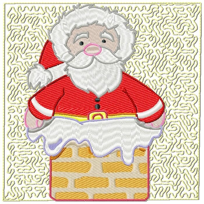 Santa Curly Blocks
