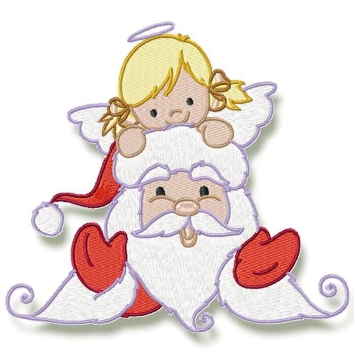 Santa With Friends