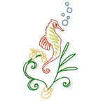 Colour line Sea Horses