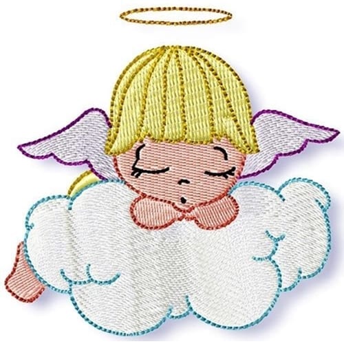 Sleeping Boy Angels
