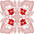 Spectacular Redwork Blocks