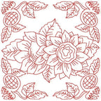 Spectacular Redwork Blocks