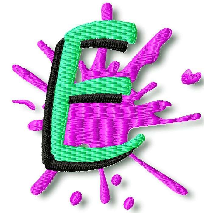 Splat Alphabet