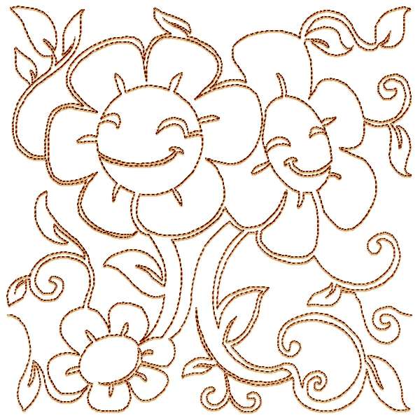 Springtime Stipple Blocks