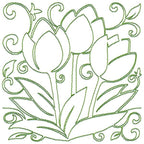 Springtime Stipple Blocks Set