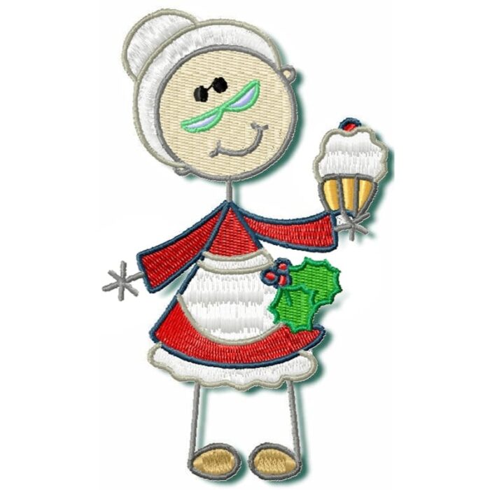 Christmas Stick People
