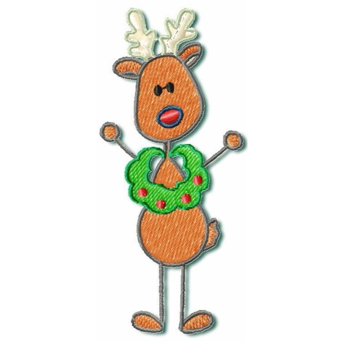Christmas Stick People
