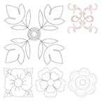 Stipple Quilting Background