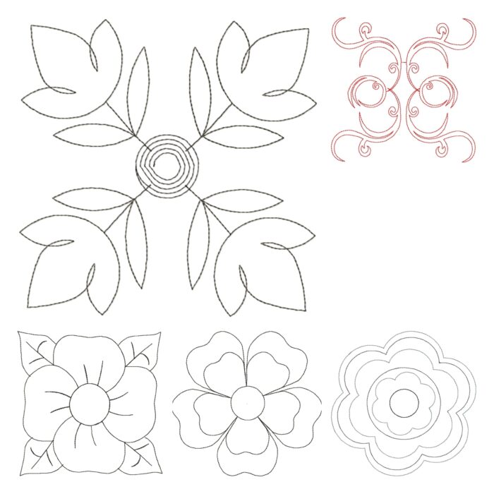 Stipple Quilting Background