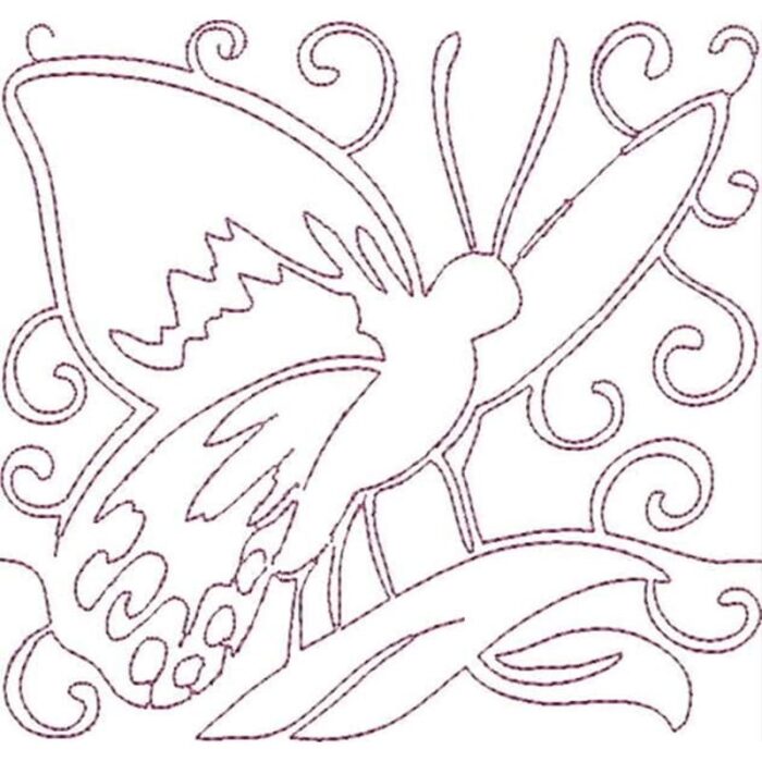 Stipple Butterflies