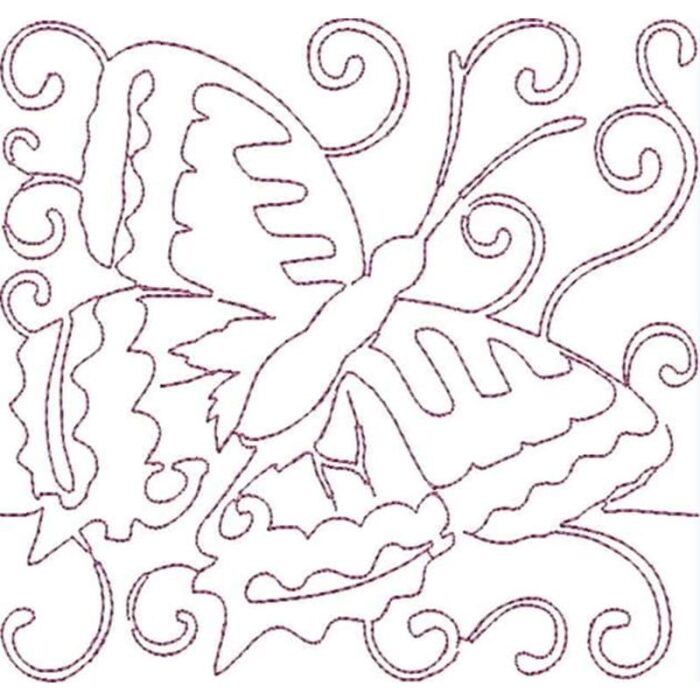 Stipple Butterflies
