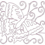 Stipple Butterflies