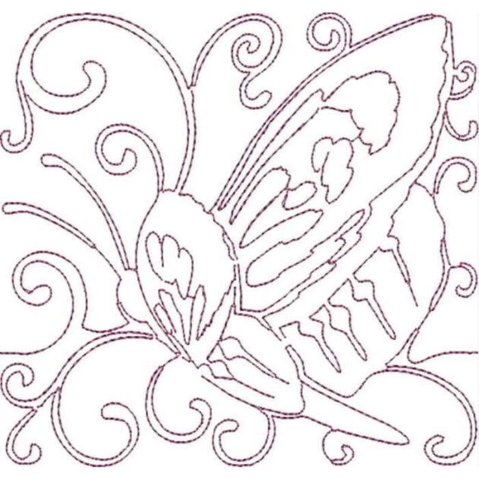 Stipple Butterflies