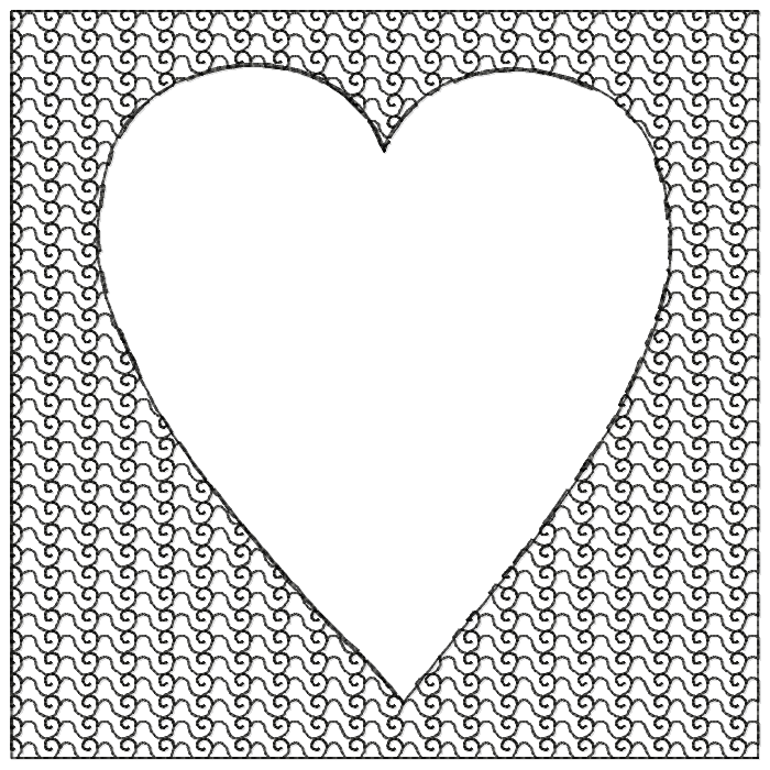 Stipple Quilting Background