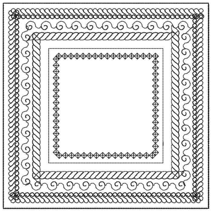Stipple Quilting Background
